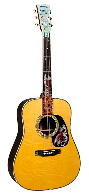 Martin D-45 Fire & Ice Dreadnought Acoustic Guitar - Aged Toner