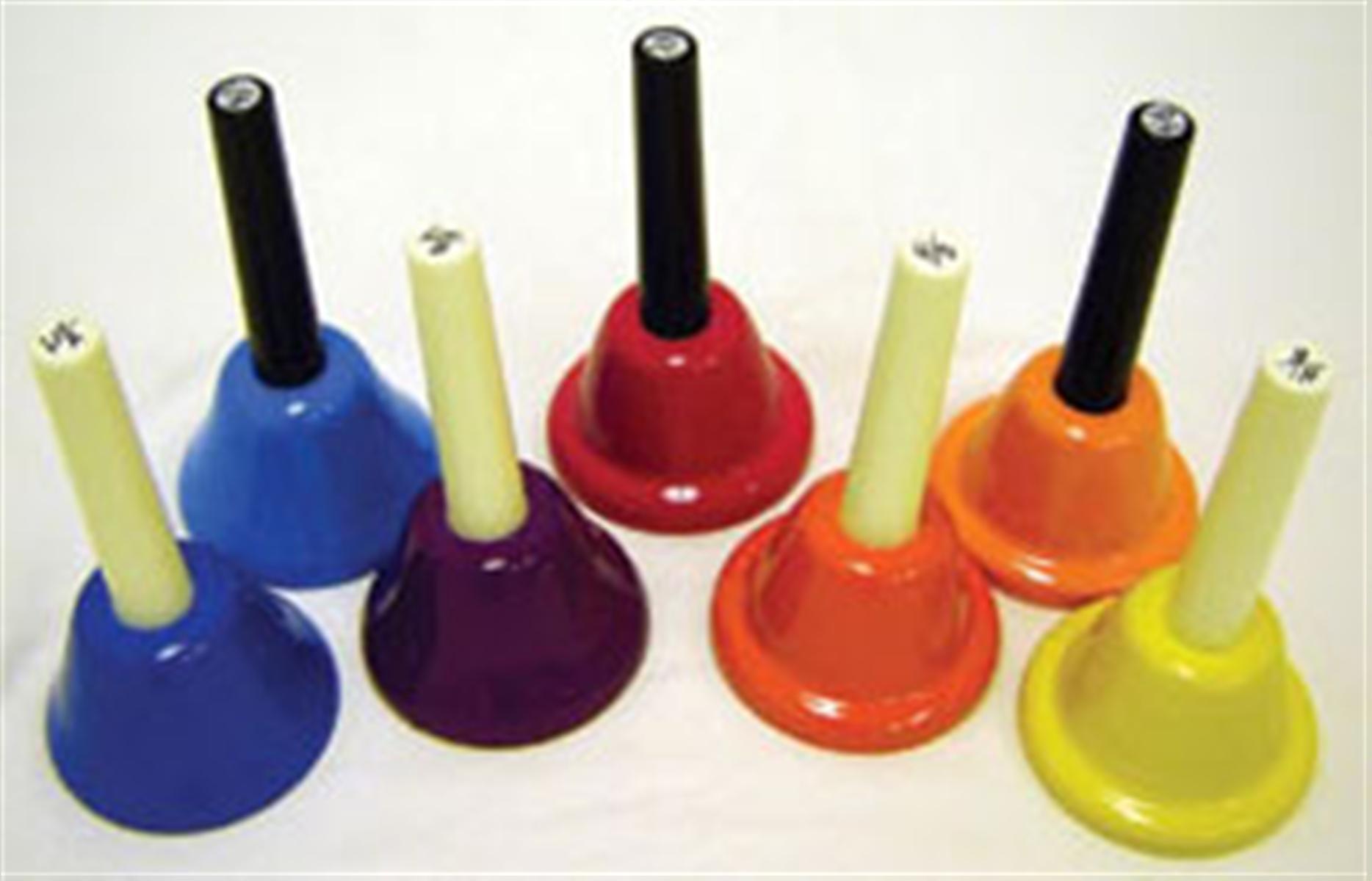 Kidsplay RB108EX Expanded Range 7-note Handbells Set
