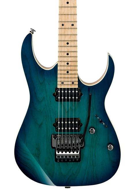 Ibanez RG Prestige Series RG652AHM Electric Guitar - Nebula Green Burst
