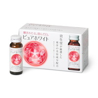 New!!!ชนิดน้ำดูดซึมเข้าร่างกายได้ทันที!!!Shiseido Pure White อาหารเสริมผมขาวสูตรน้ำผสมผลโกจิเบอร์รี่และสารสกัดจากเมล็ดลิ้นจี่ช่วยทำให้ผิวขาวละเอียดอย่างรวดเร็วการันตรีความขาวโดยคุณMannami Yukaดาราชั้นนำแนะนำว่าเคล็ดลับนี้ทำให้เธอผิวเธอขาวส่องสว่างอย่างทุก