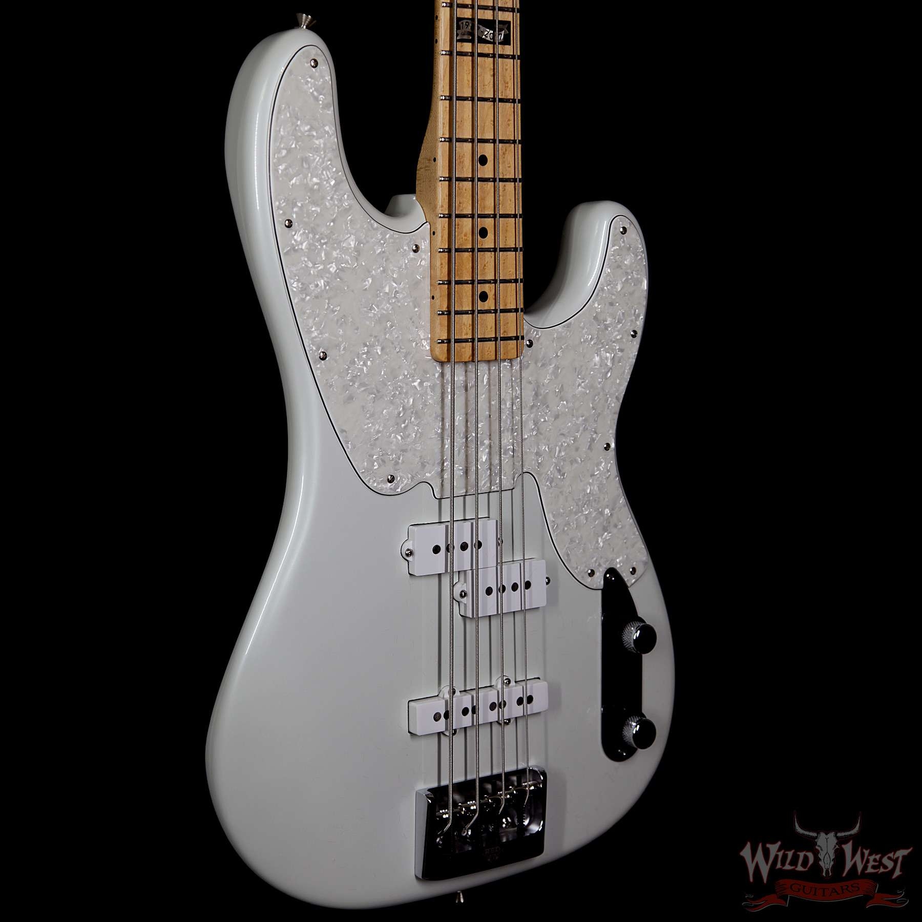 Fender Custom Shop Masterbuilt Jason Smith 30th Anniversary P-Bass NOS Pearl White