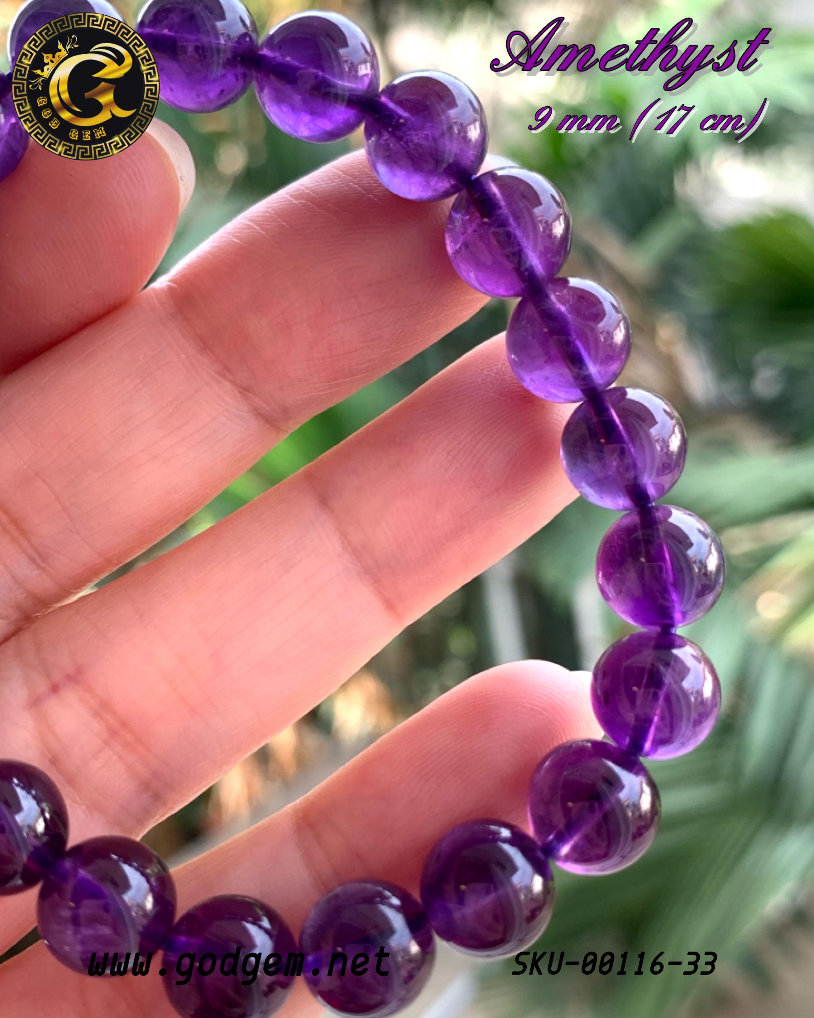 ข้อมือหินอเมทีสต์ อุรุกวัย