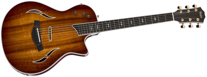 Taylor T5z Custom Cutaway T5 Electronics Koa Top Acoustic-Electric Guitar Shaded Edgeburst