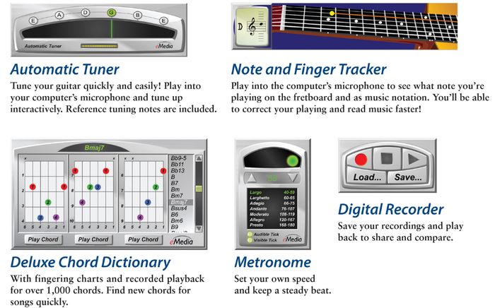 eMedia Guitar Collection 4 CD-ROM Set