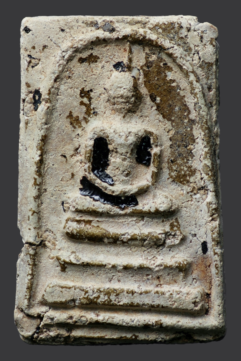 พระสมเด็จวัดระฆัง พิมพ์ใหญ่ ลงรักไทย