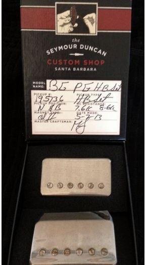 Seymour Duncan Custom Shop Pearly Gates Set