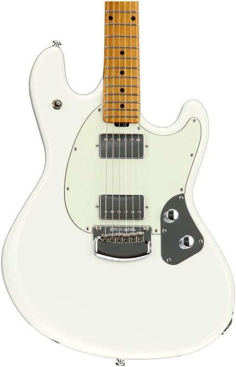Ernie Ball Music Man StingRay Guitar - Ivory White
