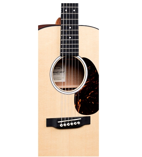 Martin DJr-10E Sitka Top Dreadnought Junior Acoustic-Electric Guitar Natural