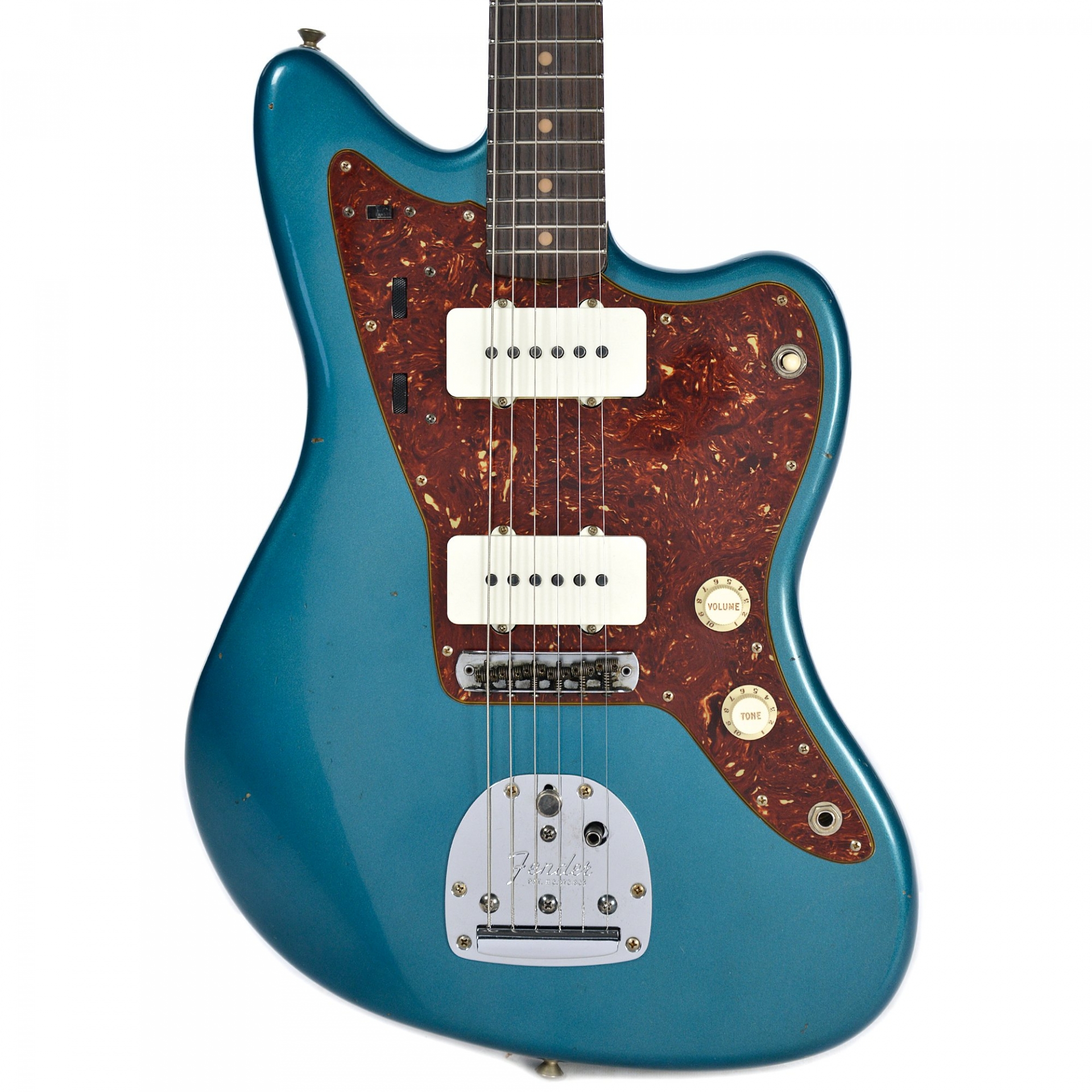 Fender Custom Shop 1962 Jazzmaster Journeyman Relic Aged Ocean Turquoise CME Spec w/Painted Headcap & Lollar Pickups
