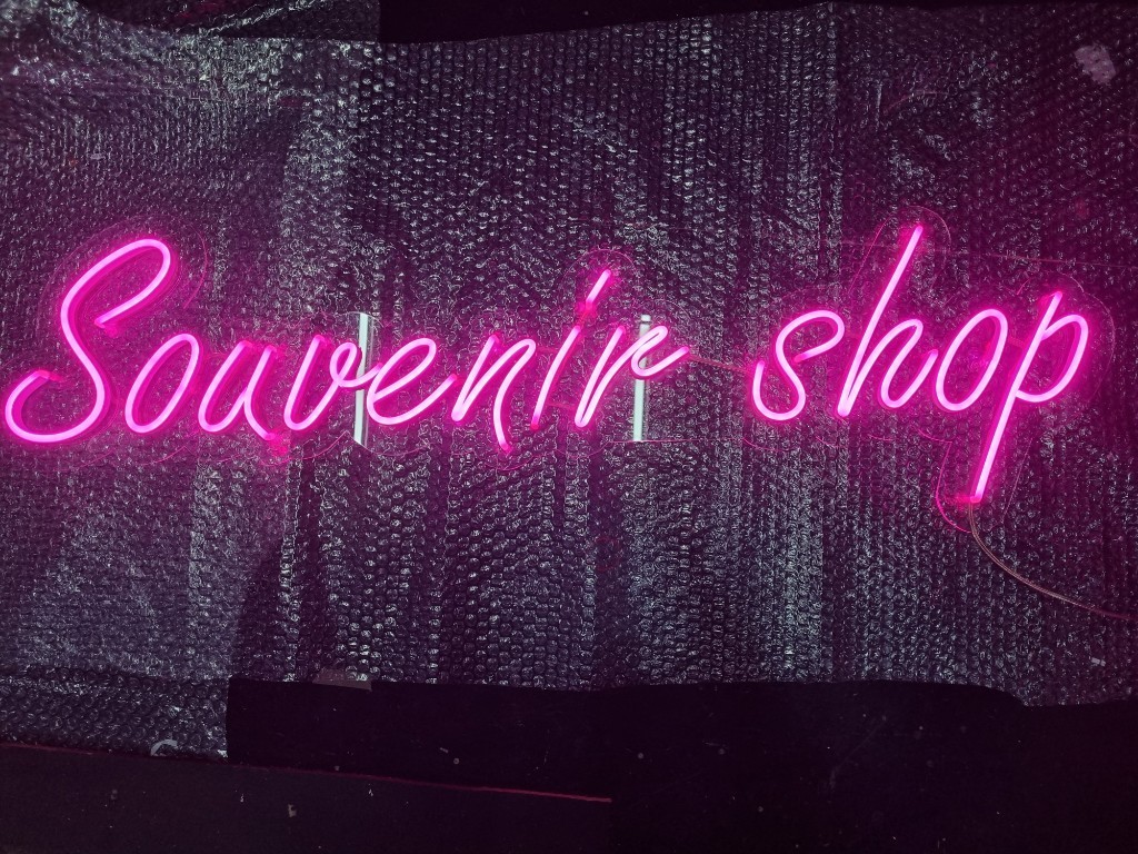 ไฟดัดนีออนเฟล็ก Souvenin shopอ