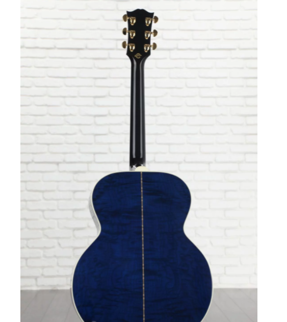 Gibson Acoustic SJ-200 Quilt Acoustic-electric Guitar - Viper Blue