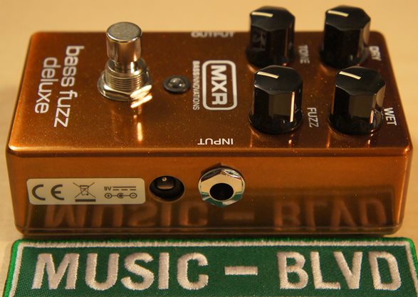 MXR Deluxe Bass Fuzz Effects Pedal