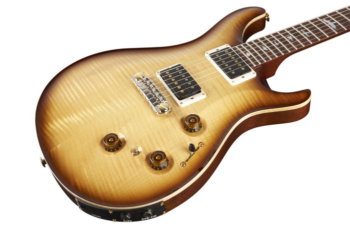 PRS P24 with Pattern Neck 10-Top with Hybrid Hardware and Piezo Electric Guitar Vintage Smokeburst