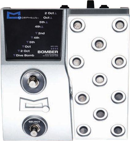 Morpheus Bomber Pitch Shifter Guitar Effects Pedal