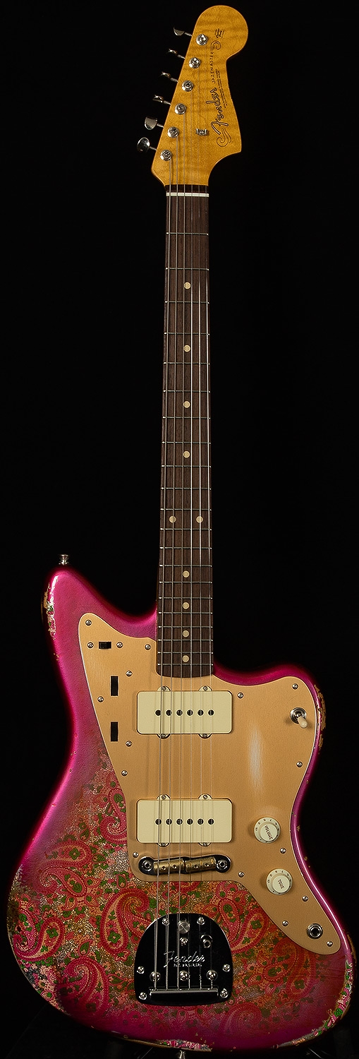 Fender Custom Shop Dealer Select Wildwood 10 59 Jazzmaster Heavy Relic - Pink Paisley