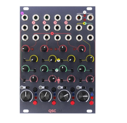 Frap Tools QSC Creative Mixer Quad Stereo Channel