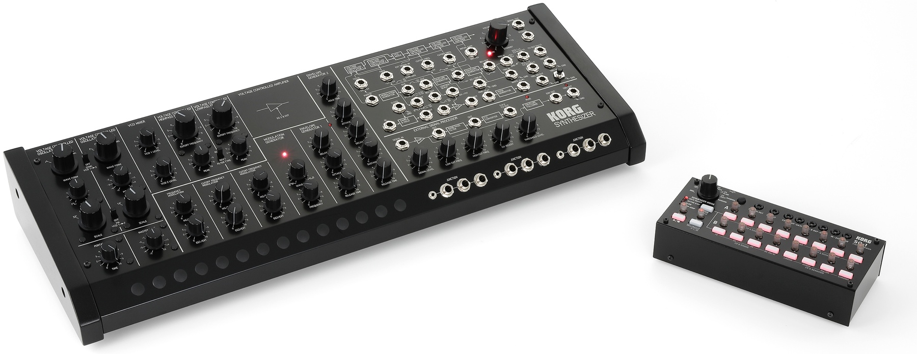 Korg MS-20M and SQ-1 Analog Synthesizer and Sequencer Limited Edition Bundle