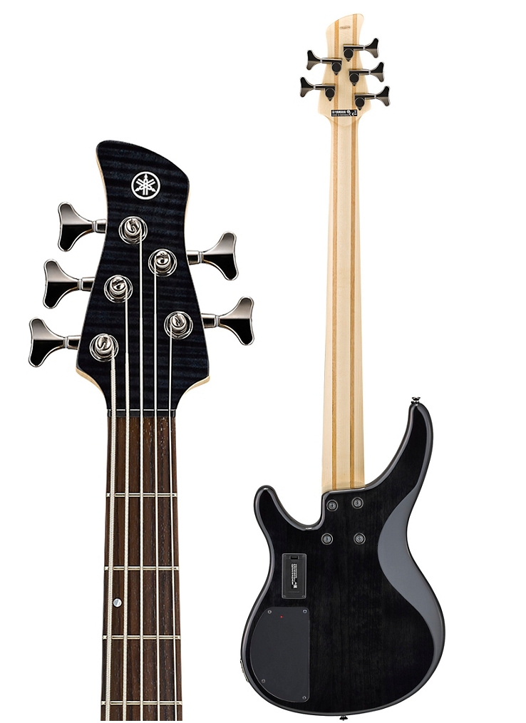 Yamaha TRBX605FM 5-String Electric Bass Natural Satin,dark red burst,matte amber,translucent black
