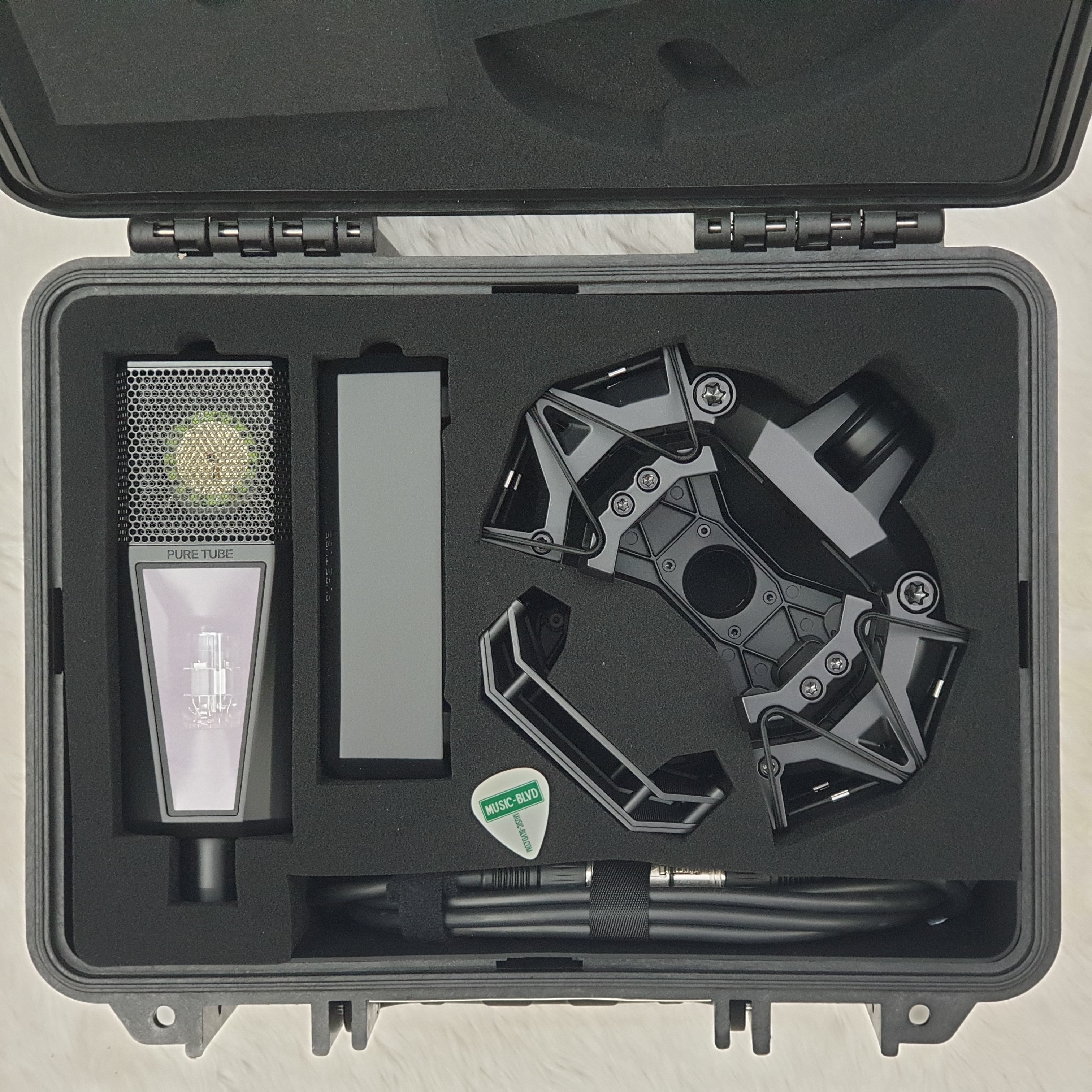 Lewitt PURE TUBE Studio Set Cardioid Tube Microphone with Shockmount & Pop Filter