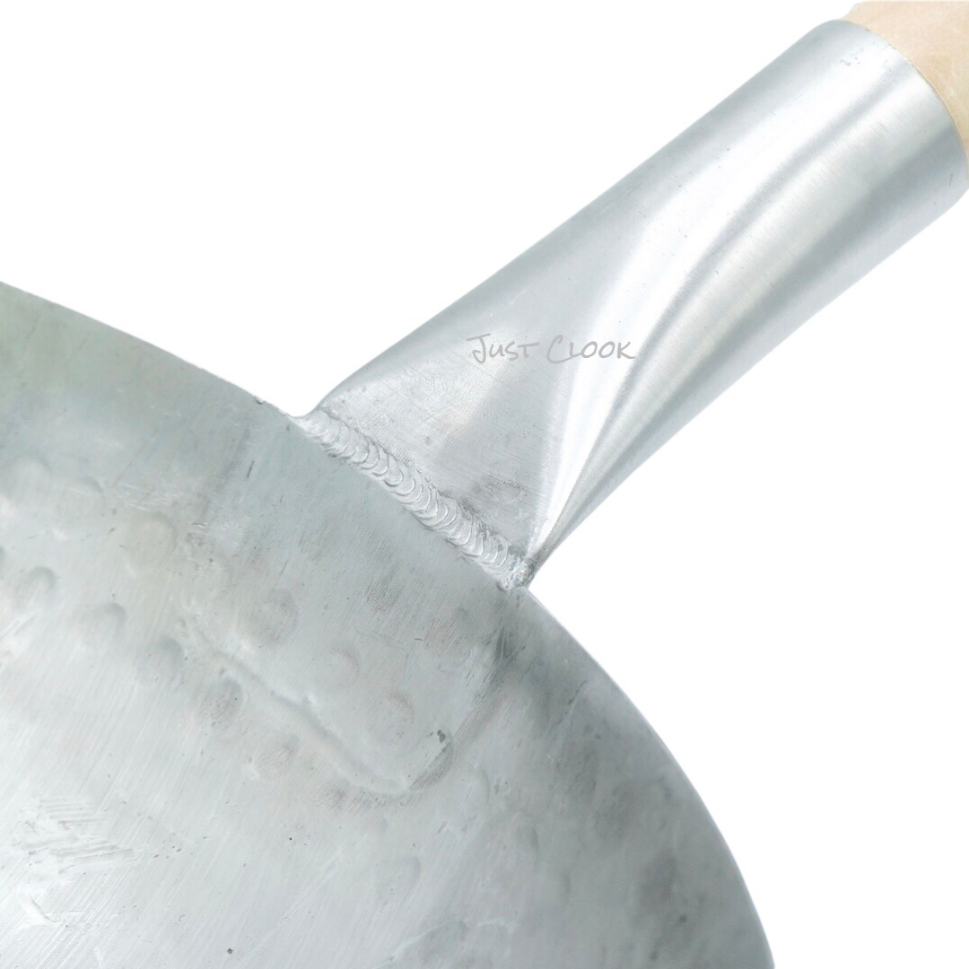 กระทะเหล็กทรงฮ่องกง รุ่น HKC14 (ขนาด 14 นิ้ว / มีหู)