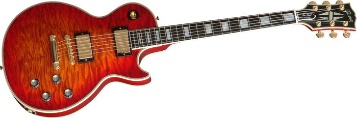 Gibson Custom 1968 Les Paul Custom 5A Quilt Top Electric Guitar