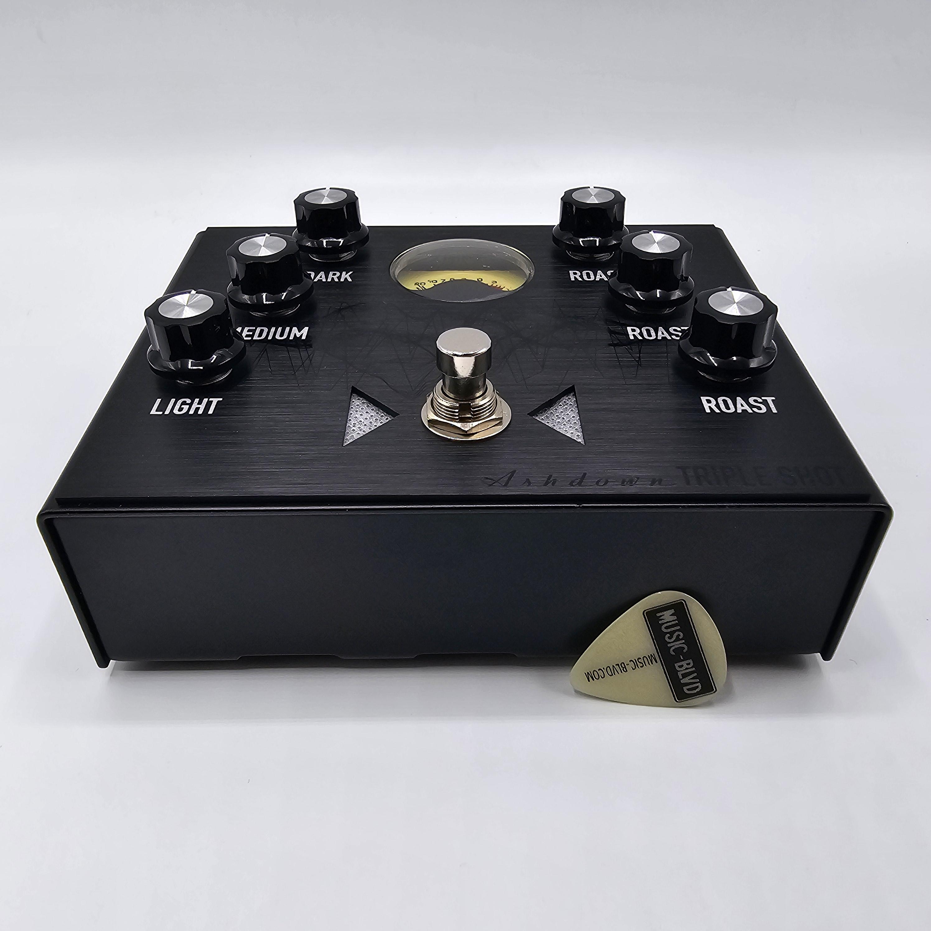 Ashdown Triple Shot Blended Drive Effects Pedal Black - Music 