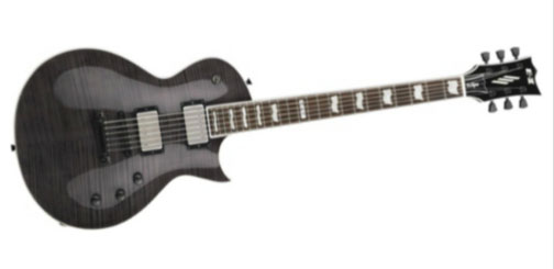 ESP E-II Eclipse 24 Fret Electric Guitar See Thru Black