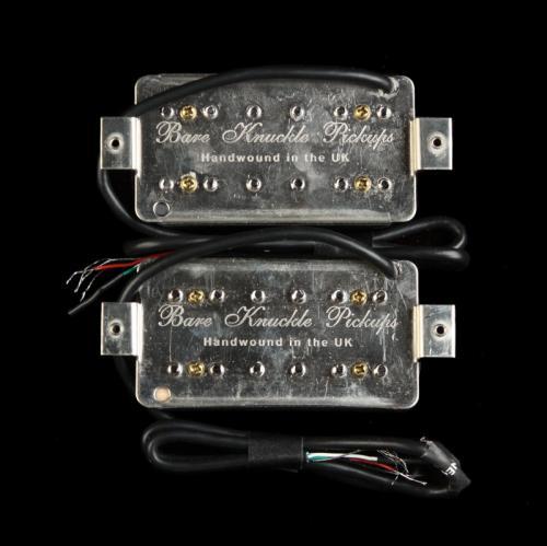 Bare Knuckle Aftermath Humbucker Pickup Set (Black Open-Coil)