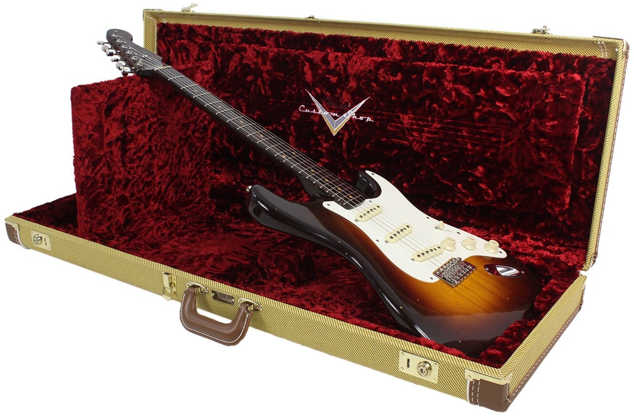 Fender Custom Shop Limited Edition Journeyman Relic 57 Strat - 2 Tone Sunburst