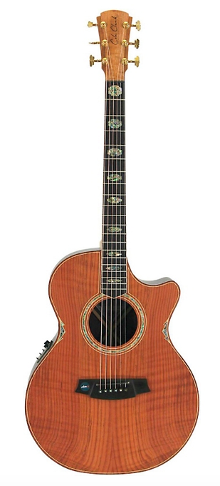 Cole Clark Angel 3 Series Grand Auditorium Acoustic-Electric Guitar Redwood - Natural