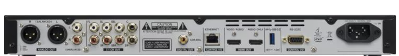 TASCAM BD-MP4K Professional Rackmount 4K UHD Blu-ray Player