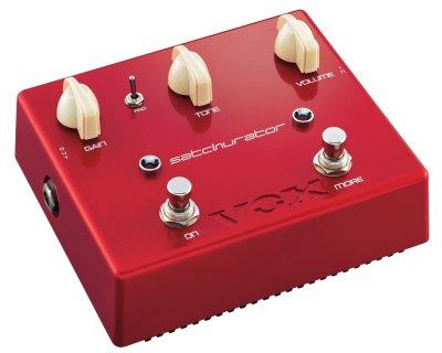 Vox Joe Satriani Satchurator Distortion Guitar Effects Pedal(Red Metallic)