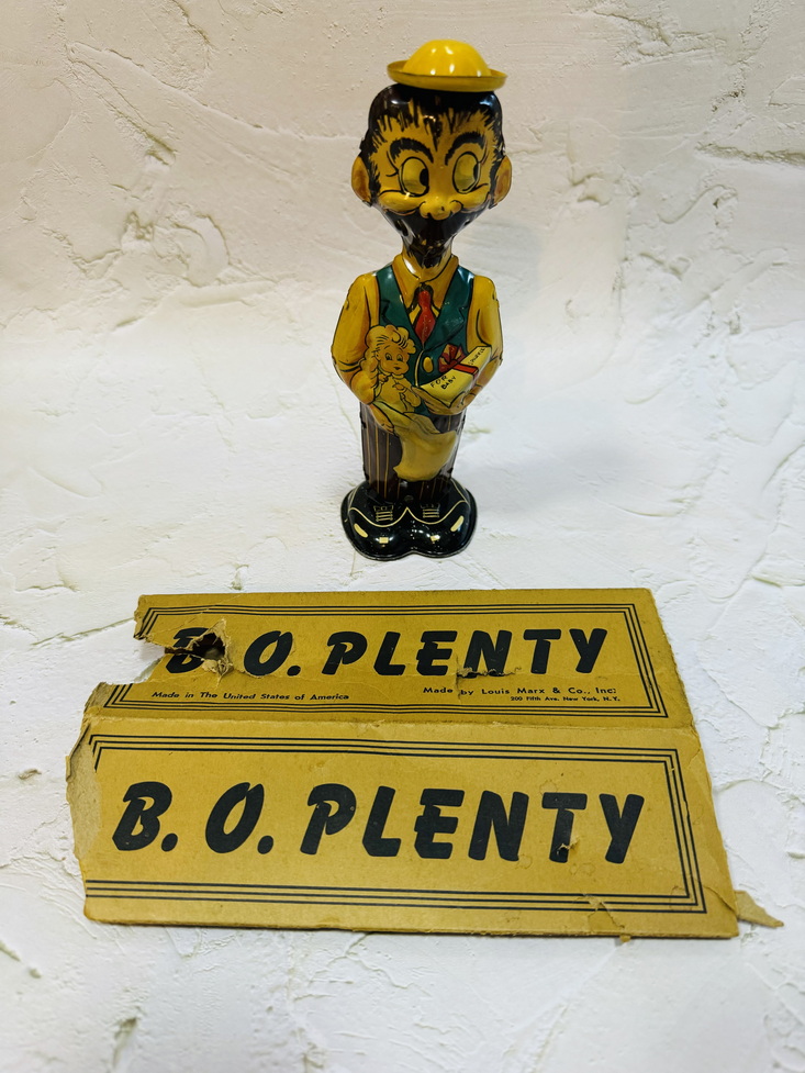 40s Marx B.O. Plenty Vintage Tin Toy