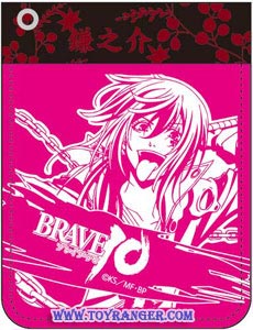 ซองใส่บัตรหนังเทียม BRAVE 10 Kamanosuke Yuri (แท้)