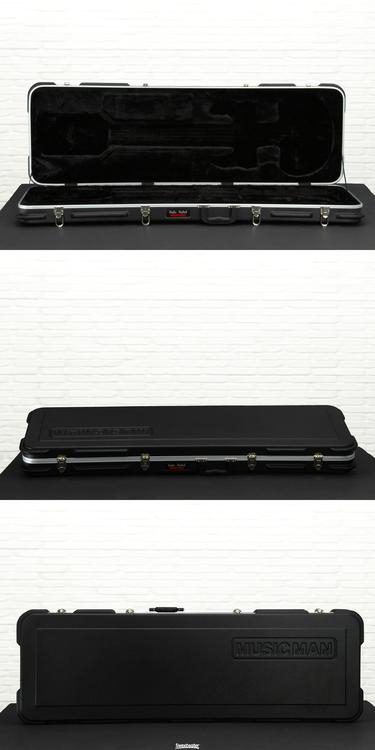 Ernie Ball Music Man StingRay 4H SLO Special - Chili Red with Black Pickguard, Maple Fingerboard