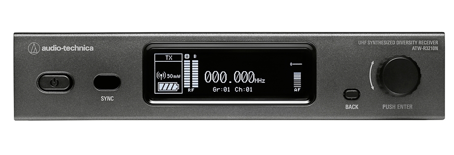 Audio-Technica 3000 Series (4th Gen) Network Enabled UHF Wireless Diversity Receiver Only Band EE1