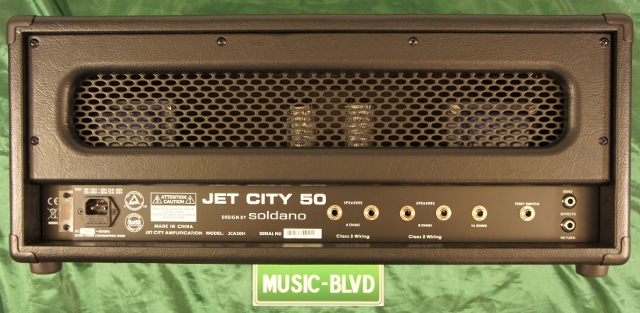 Jet City Amplification JCA50H 50W Tube Guitar Amp Head