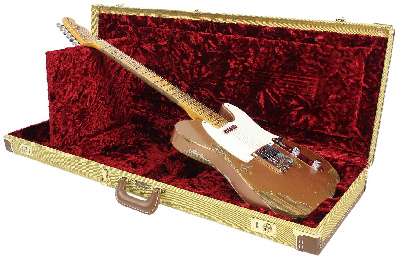 Fender Custom Shop 1953 Heavy Relic Telecaster - Aged Copper Metallic