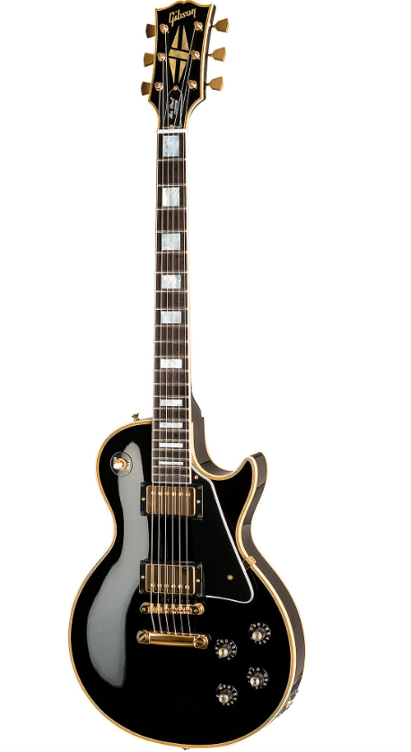 Gibson Custom 1968 Les Paul Custom Reissue Electric Guitar Ebony