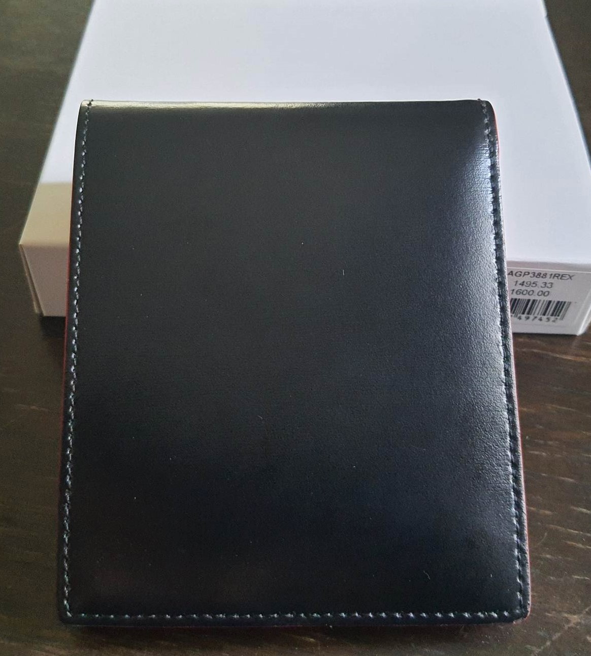 กระเป๋าสตางค์ Guy Laroche ดำ-แดง ใหม่ แท้