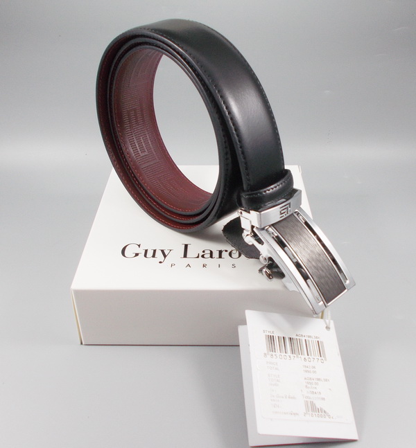 เข็มขัดสุภาพบุรุษ Guy Laroche ดำ-น้ำตาล ใหม่ แท้