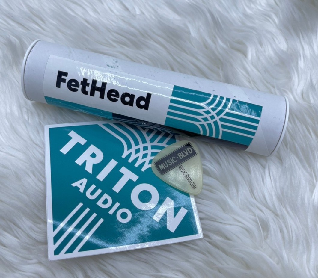 TRITON AUDIO FETHEAD MIC PREAMP for Ribbon and Dynamic Microphones (Shure SM7B)