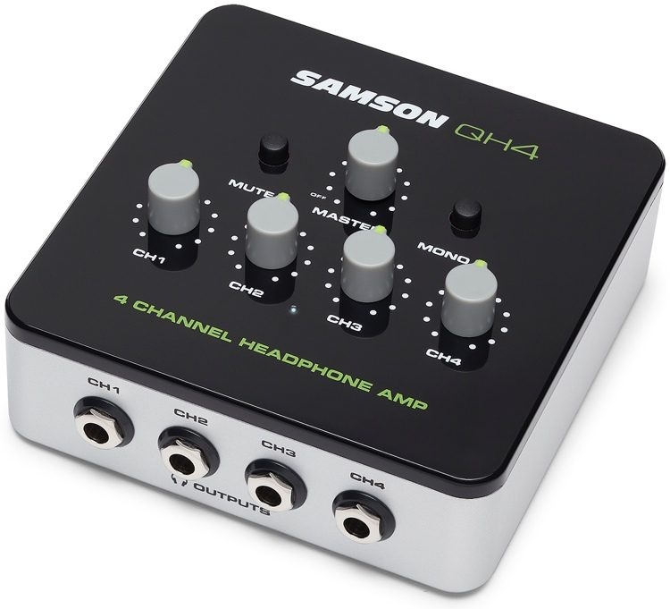 Samson QH4 4-Ch Headphone Amplifier