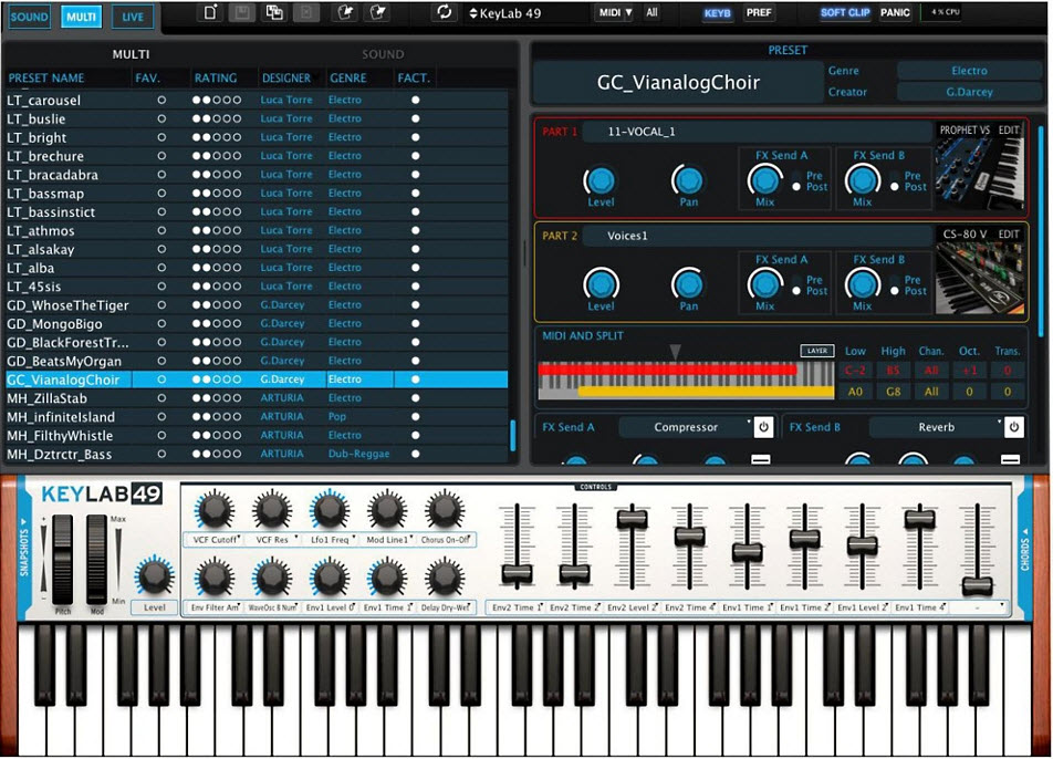 Arturia Producer Pack 61 KeyLab 61 Bitwig Pack