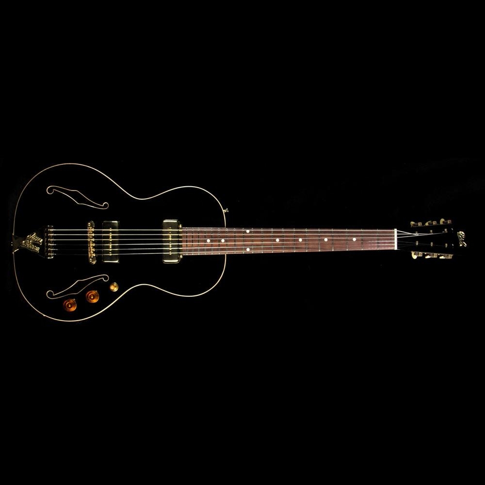 B and G Guitars Little Sister Electric Guitar Black