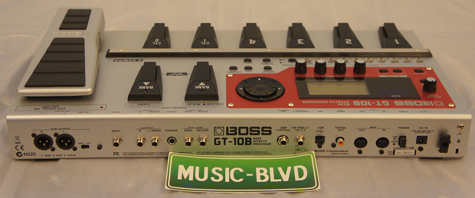 Boss GT-10B Multi-Effects Pedal