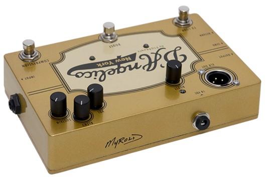 D Angelico Compressor + Booster + FX Loop & DI Guitar Effects Pedal