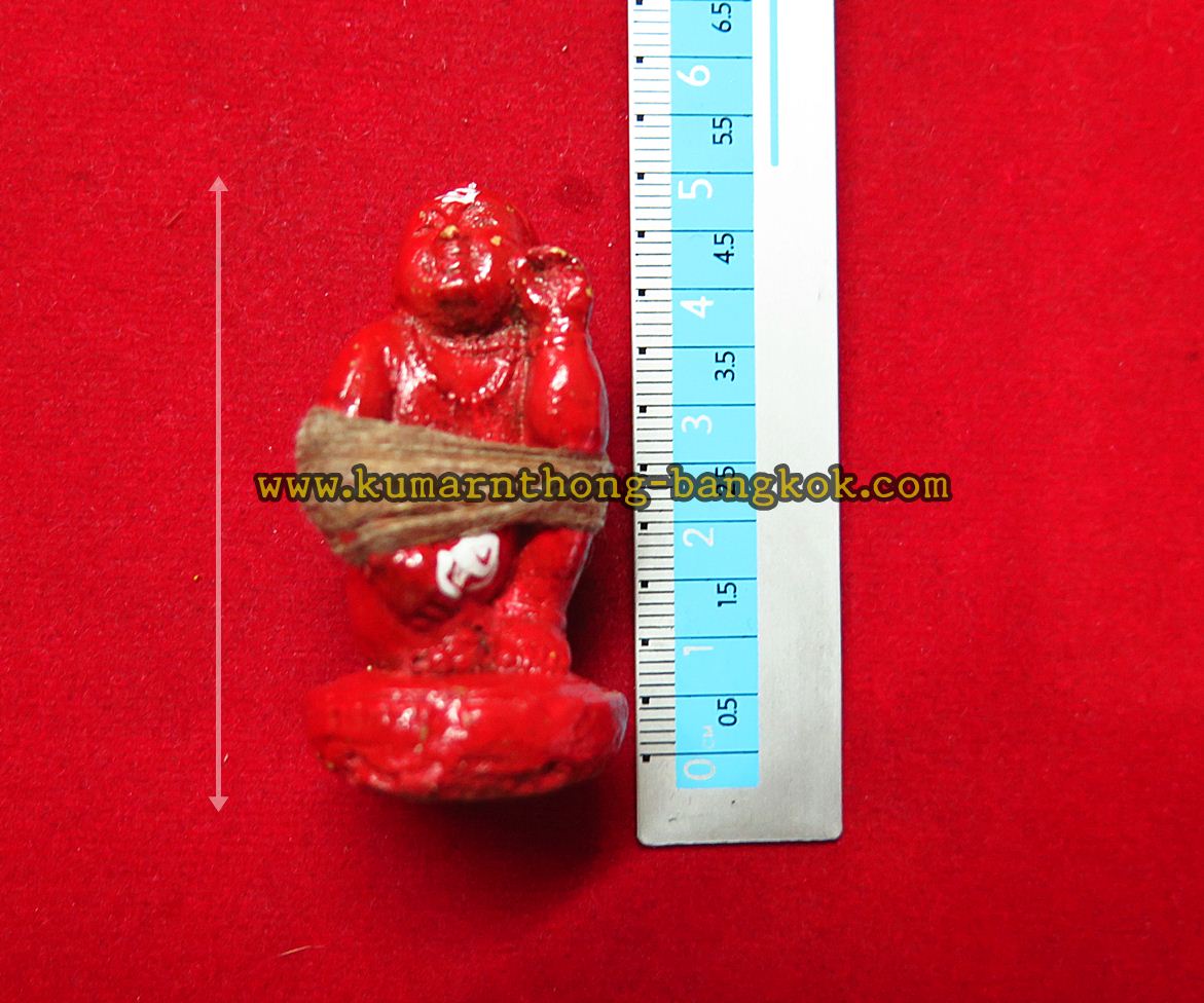 กุมารทองแดง แรงฤทธิ์ หลวงพ่อสาย วัดนามวิจิตร (ตะเคียนราม) จ.ศรีษะเกษ เนื้อดินอาถรรพ์ ขนาดสูง 5ซม. รุ่น กวาดทรัพย์มหาเฮง