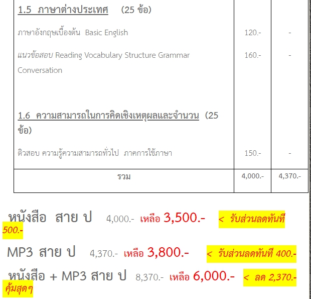 ชุดเตรียมสอบนายร้อยตำรวจ สายปราบปราม