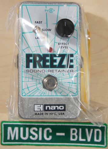 Electro-Harmonix Freeze Sound Retainer Compression Guitar Effects Pedal